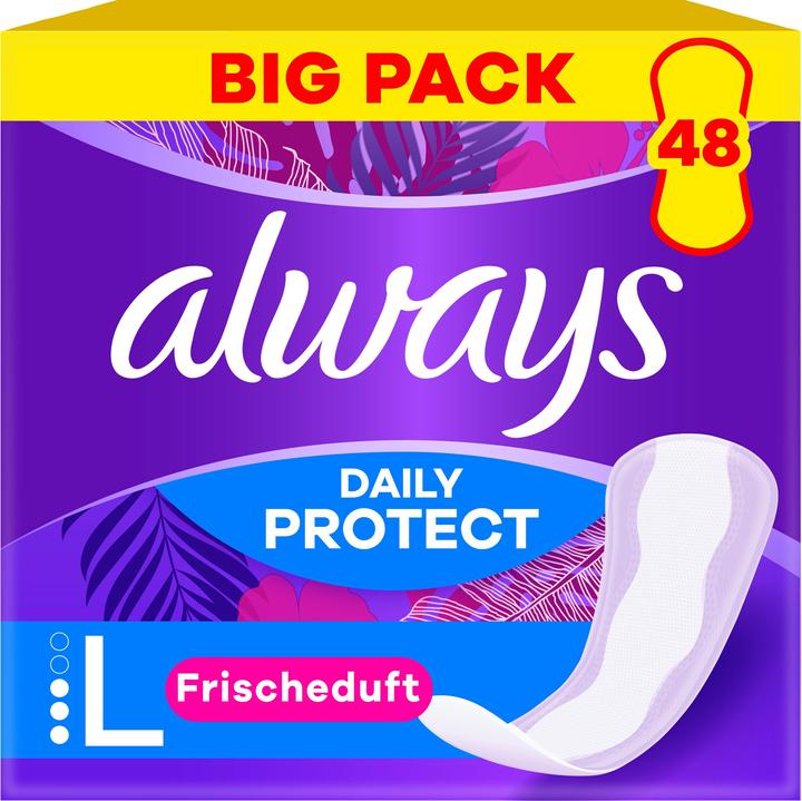 Image du produit Always Daily Protect Long (48 x, Panty liners)