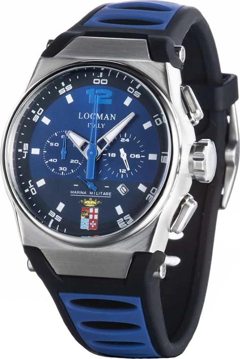 Immagine prodotto Locman Orologio da uomo Mare Militare Chrono Ref. 0555 (Cronografo, 44 mm)
