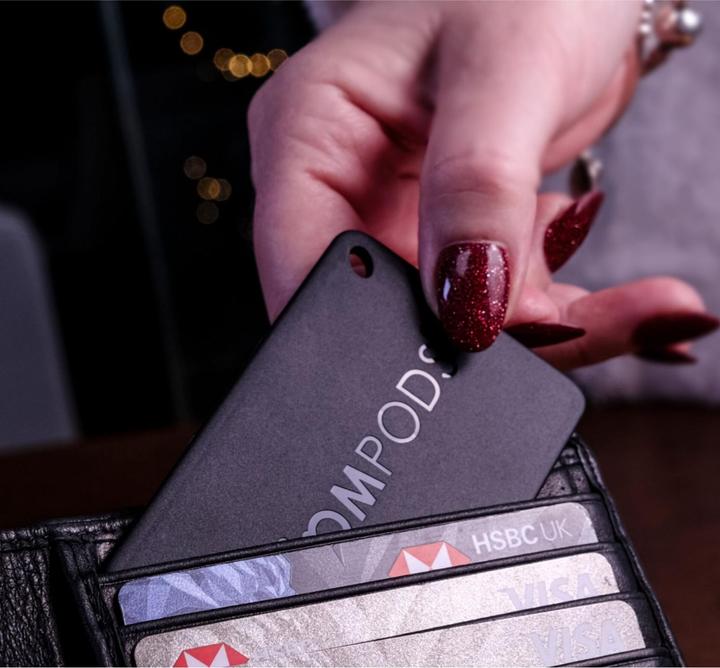 Produktbild Boompods Tag & Card Bundle Pack schwarz