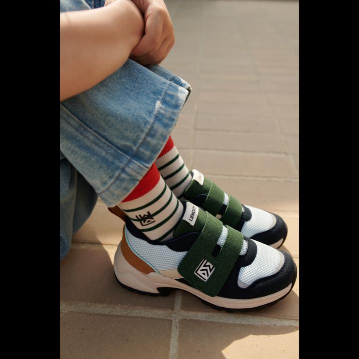 Actual product image Liewood 3Pack socks Silas Circus Sandy Mix (pack of 3, 19 - 21)