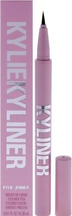 Kylie Jenner Kylie Cosmetics Brush Tip Liquid Eyeliner Pen 0.3ml 001 Black (001 Black)
