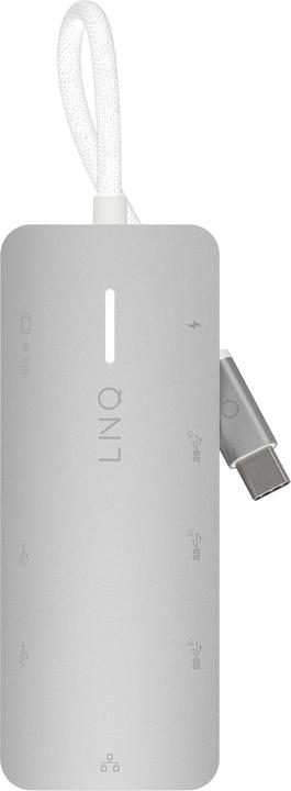 Produktbild LINQ Connects 8in1 8K PRO USB-C Multiport Hub 140W (USB-C, 8 Ports)