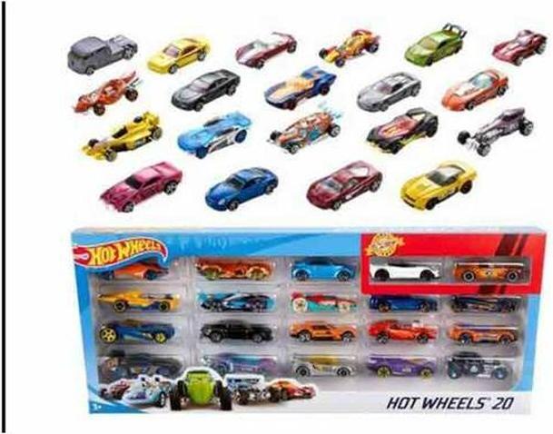 Actual product image Hot Wheels 20-package gift