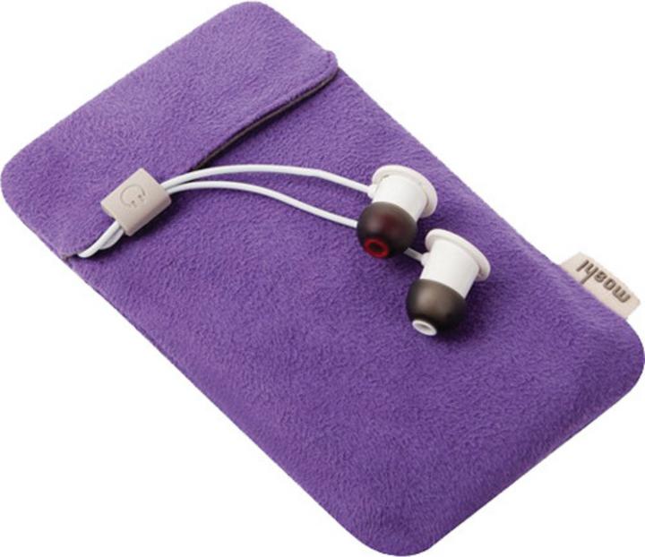 Produktbild Moshi iPouch für iPhone 3/4 / 5/S/ SE / iPod touch/ iPod classic Purple (Apple iPhone 5s, Apple iPhone 5, Apple iPhone X, Apple iPhone 3GS, Apple iPhone 3G)