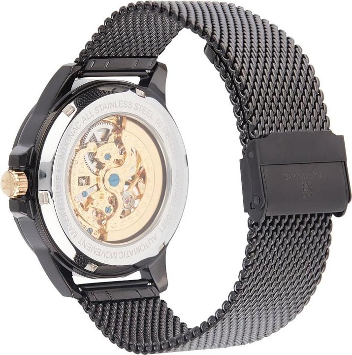 Immagine prodotto Montignac Orologio Automatico Round (Orologio scheletrato, 42 mm)