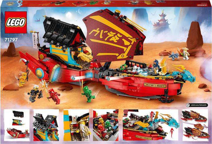 Image du produit LEGO Les planeurs Ninja font la course contre la montre (71797, LEGO Ninjago)