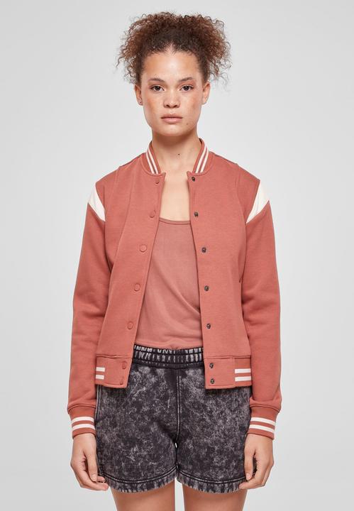 Actual product image Urban Classics Ladies Inset College Sweat Jacket (4XL)