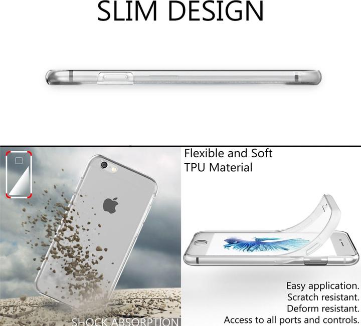 Immagine prodotto Nalia Custodia per cellulare a 360 gradi (Apple iPhone 6)