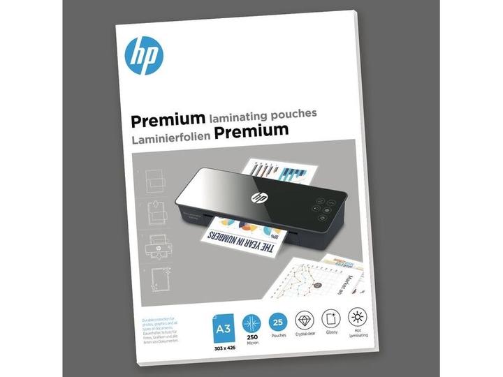 Image du produit HP Film à plastifier Premium A3, 250 microns, 25 pièces, brillant (A3, 25 pièce(s), 250 µm)