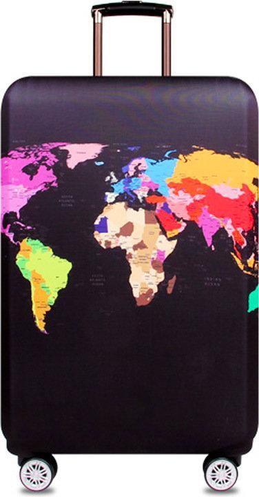 Immagine prodotto JTI Coprivaligia, mappa del mondo - taglia L (Guaina protettiva)