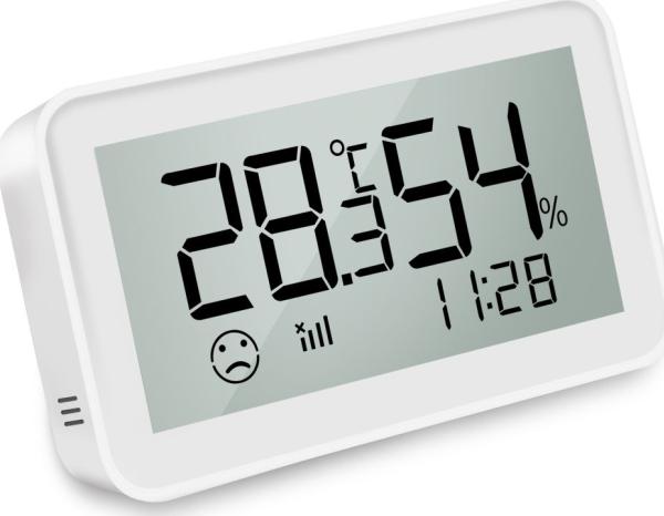 Productafbeelding Nous Slimme LCD Temperatuur- en Vochtigheidssensor E6 ZigBee