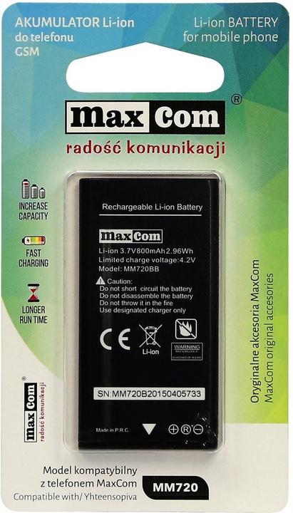 Productafbeelding Maxcom LI-ION MM720 oplaadbare batterij (800 mAh)