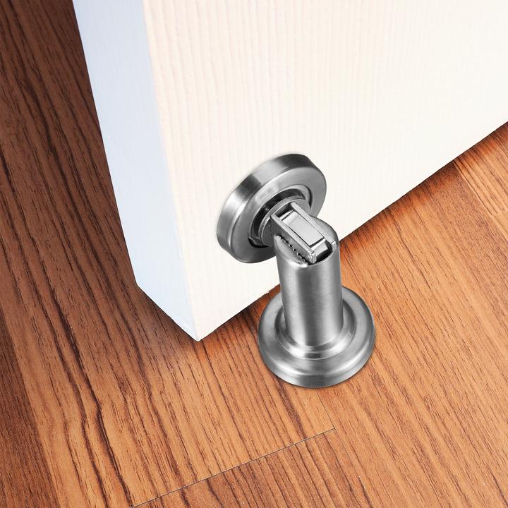 Actual product image Relaxdays Magnetic Door Stop, Blocker (1 Piece, 5 x 5.5 x 9.5 cm)