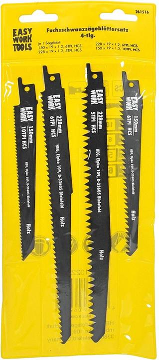 Produktbild Easy Work Fuchsschwanzsägeblättersatz