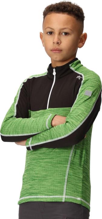 Actual product image Regatta Childrens/Kids Hewley Recycled Half Zip Fleece Top (128)