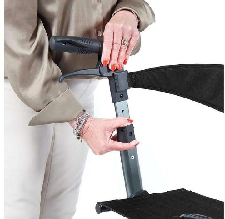Actual product image Vitility Rollator black 86-91cm, width 68cm, 9.3kg