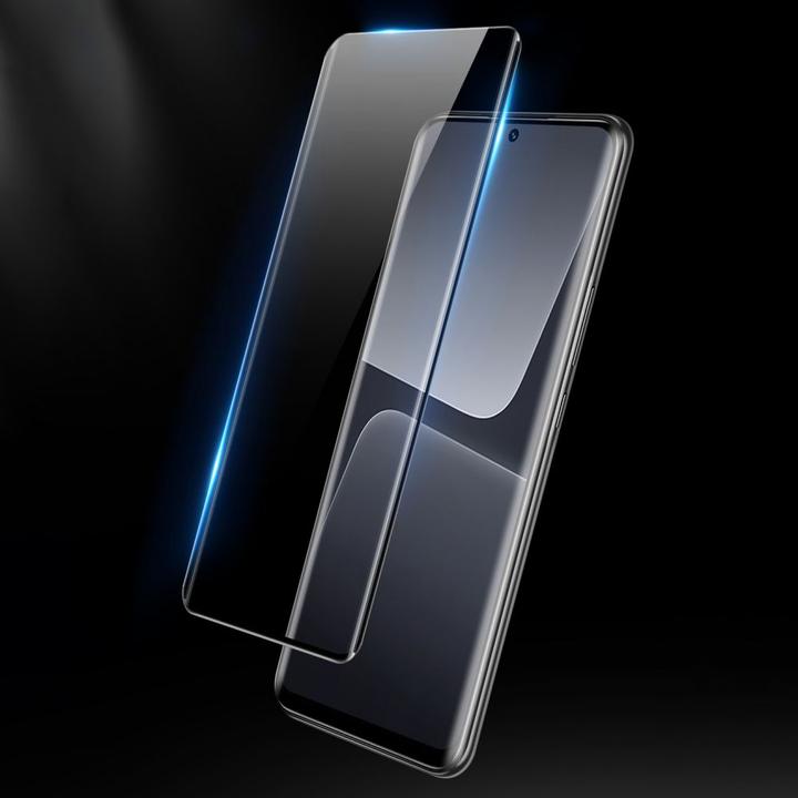 Immagine prodotto Dux Ducis Vetro temperato Vetro temperato curvo a schermo intero per Xiaomi 13 Pro con cornice nera (1 Pezzo/i, Xiaomi 13 Pro)