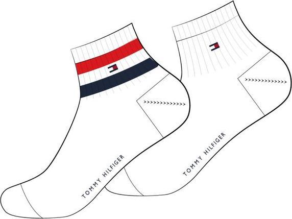 Produktbild Tommy Hilfiger Socken Söckchen 2P Weiss (2er Pack, 43 - 46)