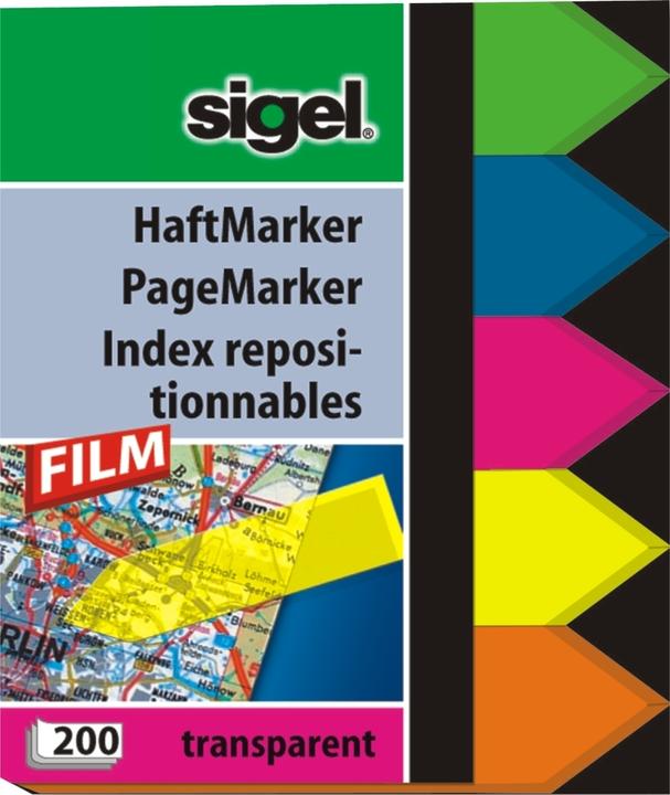 Produktbild Sigel Haftmarker - Pfeile (12 x 45 mm)