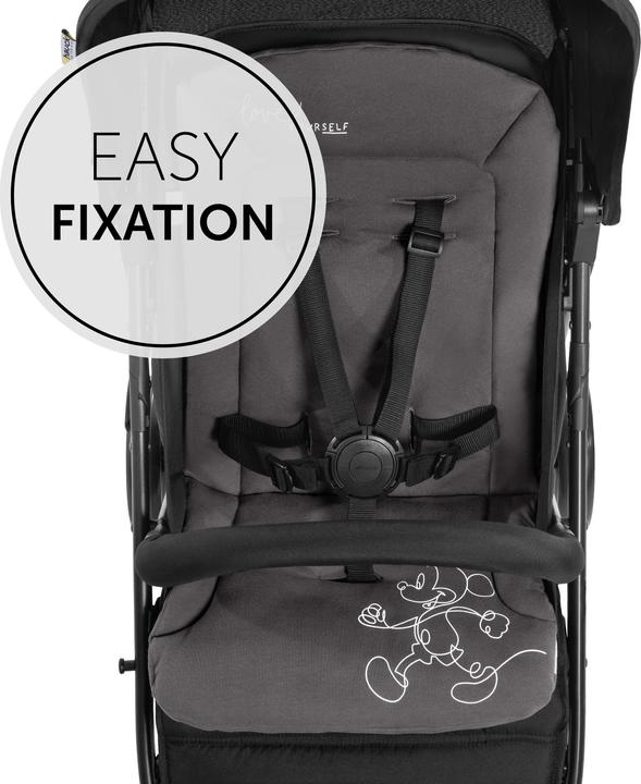 Image du produit Hauck Pushchair Seat Liner Mickey Mouse Noir