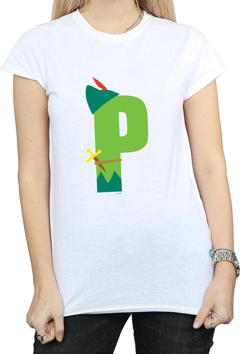 Image du produit Disney - T-shirt ALPHABET P IS FOR PETER PAN - Femme (XL)