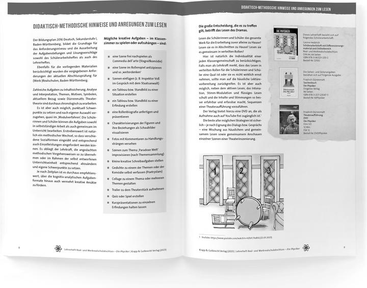 Immagine prodotto Heddrich:Die Physiker - Friedrich Dürre (Tedesco, Regine Becker, Dott.ssa Gesine Heddrich, 2023)