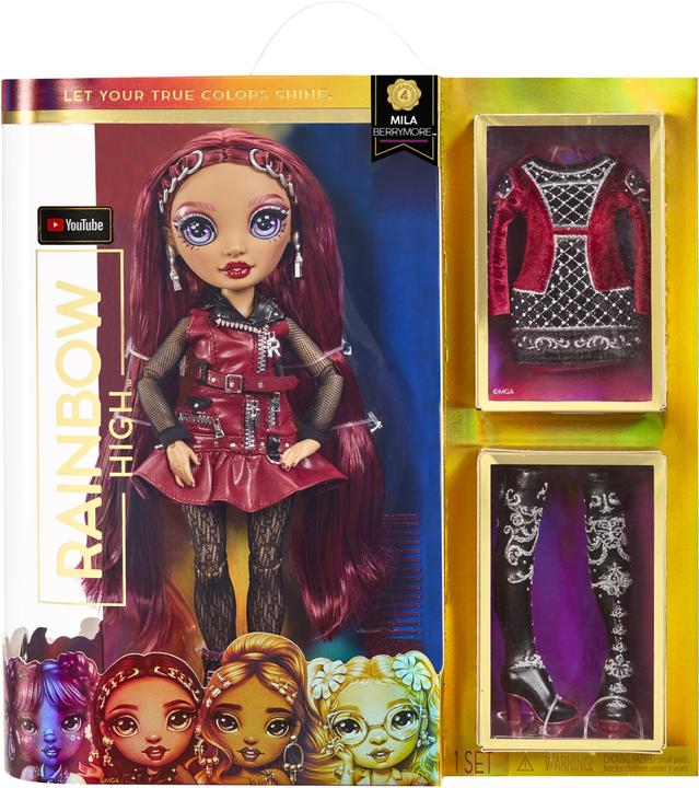 Produktbild MGA Rainbow High Mila Berrymore