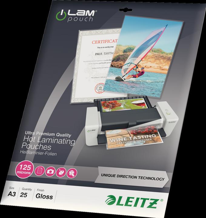 Actual product image Leitz Laminating film (A3, 25 Piece, 125 µm)