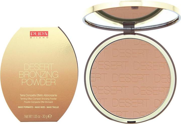 Pupa Milano Pupa - Desert Bronzing Powder Powder Bronzer 002 Honey Gold 30G (002 Honey Gold, Bronzer, 30 g)