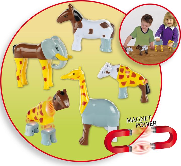 Image du produit Theo Klein Puzzle d'animaux magnétiques