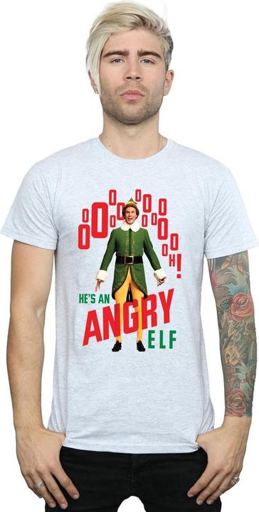 Immagine prodotto Elf Angry Maglietta Uomo (3XL)