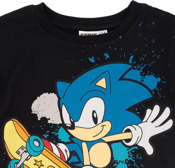 Immagine prodotto Sonic The Hedgehog Maglietta Skateboard (140)