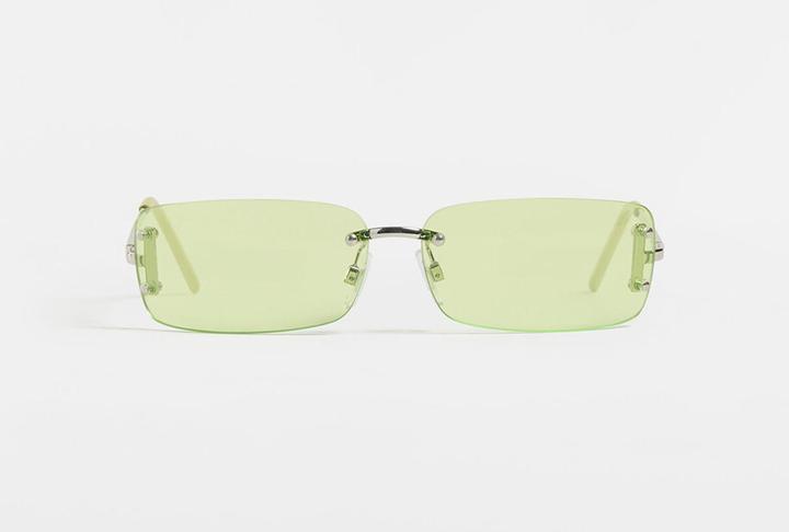 Actual product image Vans Gemini Sunglasses Shadow Lime