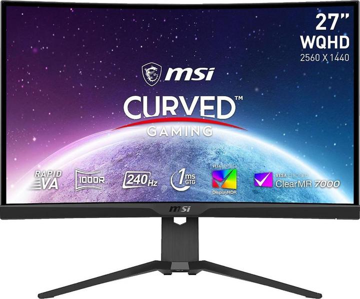 Produktbild MSI MPG 275CQRXFDE (2560 x 1440 Pixel, 27")