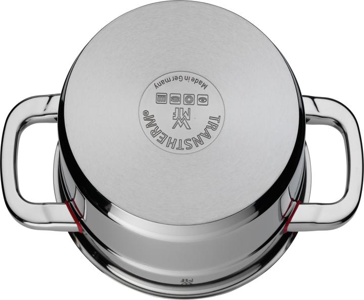 Image du produit WMF Casserole Casserole à induction 20cm Casserole 3,3l Couvercle PremiumOne Acier inoxydable (20 cm, Casserole, Acier inoxydable)
