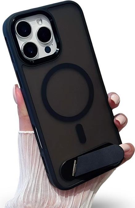 Produktbild RPD iPhone 15 - MagSafe Kickstand Etui, Schwarz, Matt (Apple iPhone 15)
