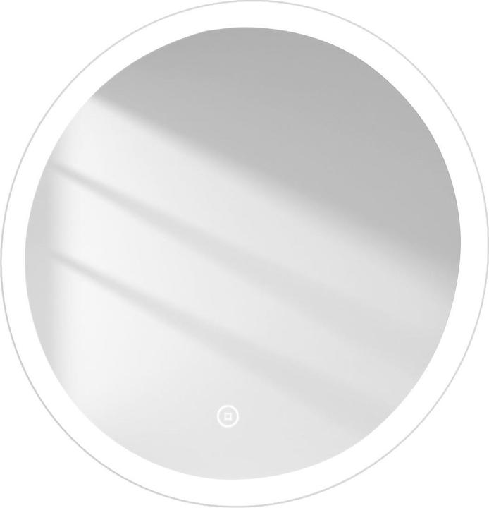 Produktbild Emke Badspiegel mit Beleuchtung Φ60cm,Beschlagfrei, 3 Farbtemperaturen(3000K-6500K) und dimmbaren