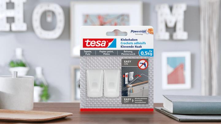 Actual product image tesa Adhesive hooks