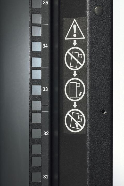 Produktbild APC NetShelter SX 42U Wide x Deep Enclosure Without Sides and Doors (42 HE, 19 Zoll Rack)
