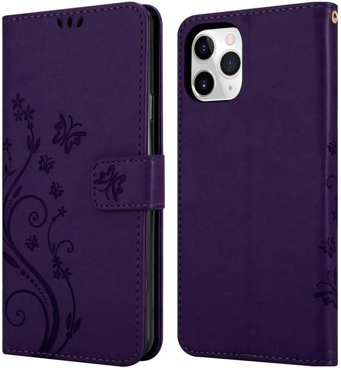 Produktbild Cadorabo Flower Book Cover (Apple iPhone 11 Pro Max)