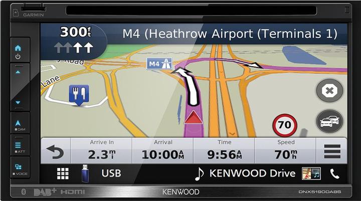 Actual product image Kenwood DNX-5190DABS (Android car, Apple Carplay)