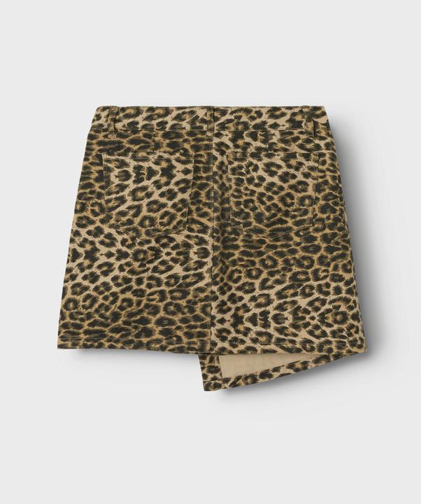Actual product image Lmtd Leoprint wrap skirt (164)