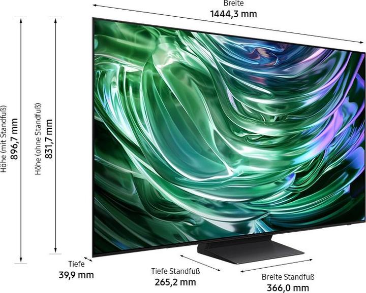 Produktbild Samsung 65" OLED 4K S90D Tizen OS™ Smart TV 2024 (65", S90D, OLED, 4K, 2024)