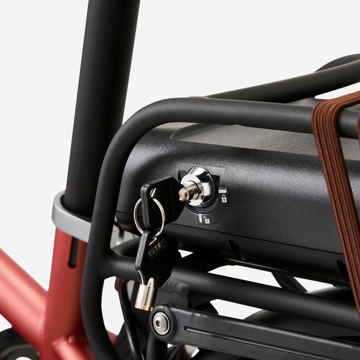 Produktbild Btwin E-Bike Faltrad Klapprad E-Fold 500 rot