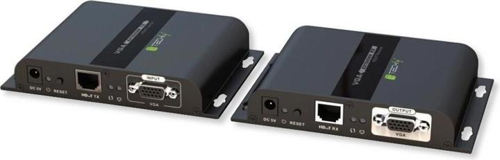 Actual product image Techly HDMI HDbitT Extender with IR 3D over Cat.6 cable up to 120m (Video Switch)