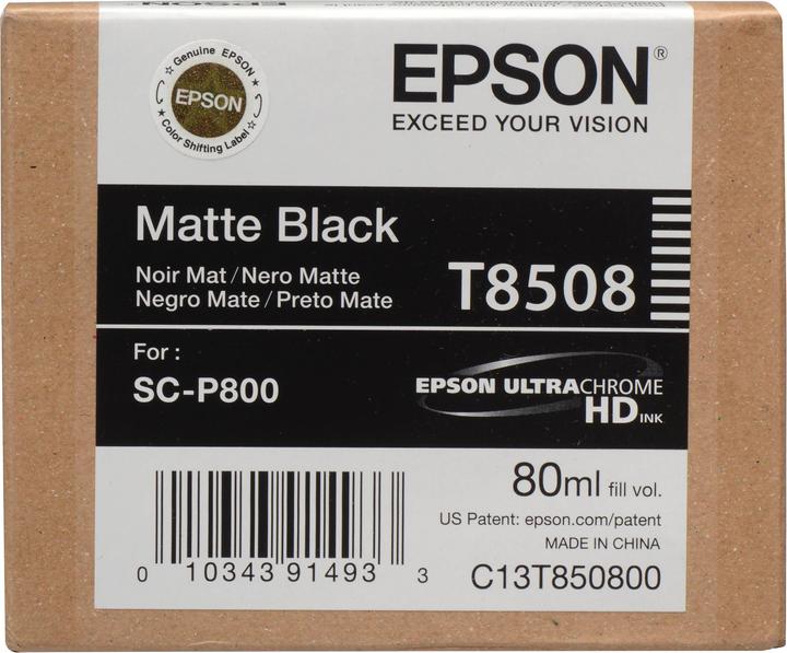 Immagine prodotto Epson T8508 UltraChrome HD (MBK)