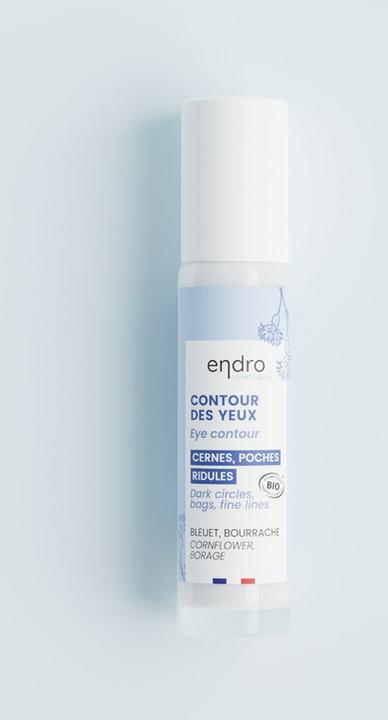 Produktbild Endro Cosmétiques Augenkonturer natürlich Anti-Ageing Glasfl 10 ml (Roll-on, 10 ml, Tag + Nacht)