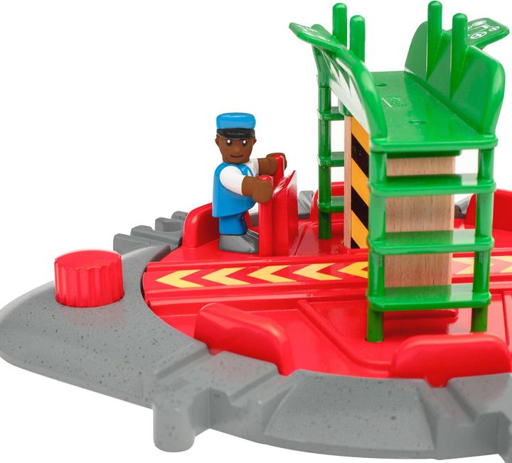 Actual product image Brio Locomotive turntable with control bridge