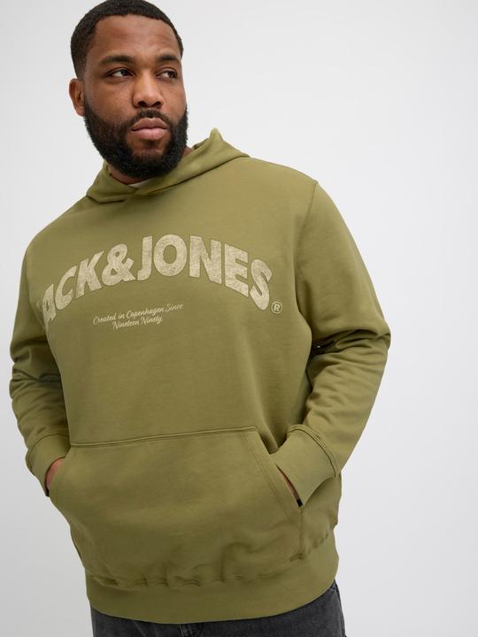 Produktbild Jack & Jones Plus Size Kapuzenpullover Kapuzenpullover (6XL)