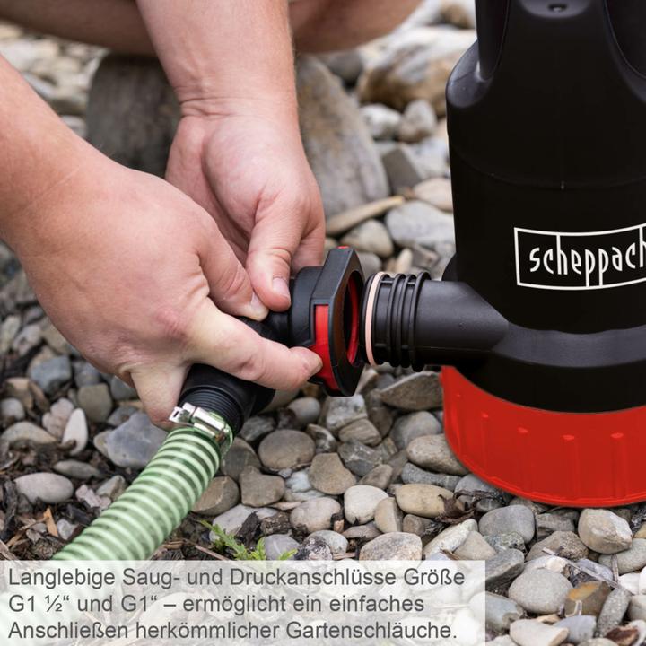 Actual product image Scheppach DWP750 (Sewage pump)